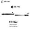 ASSO 58.5002 Exhaust Pipe
